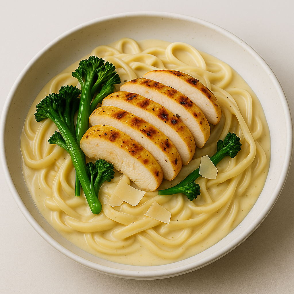 Chicken and Broccoli Alfredo